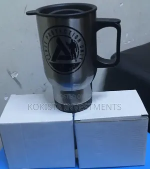 Silver Travelling Mug