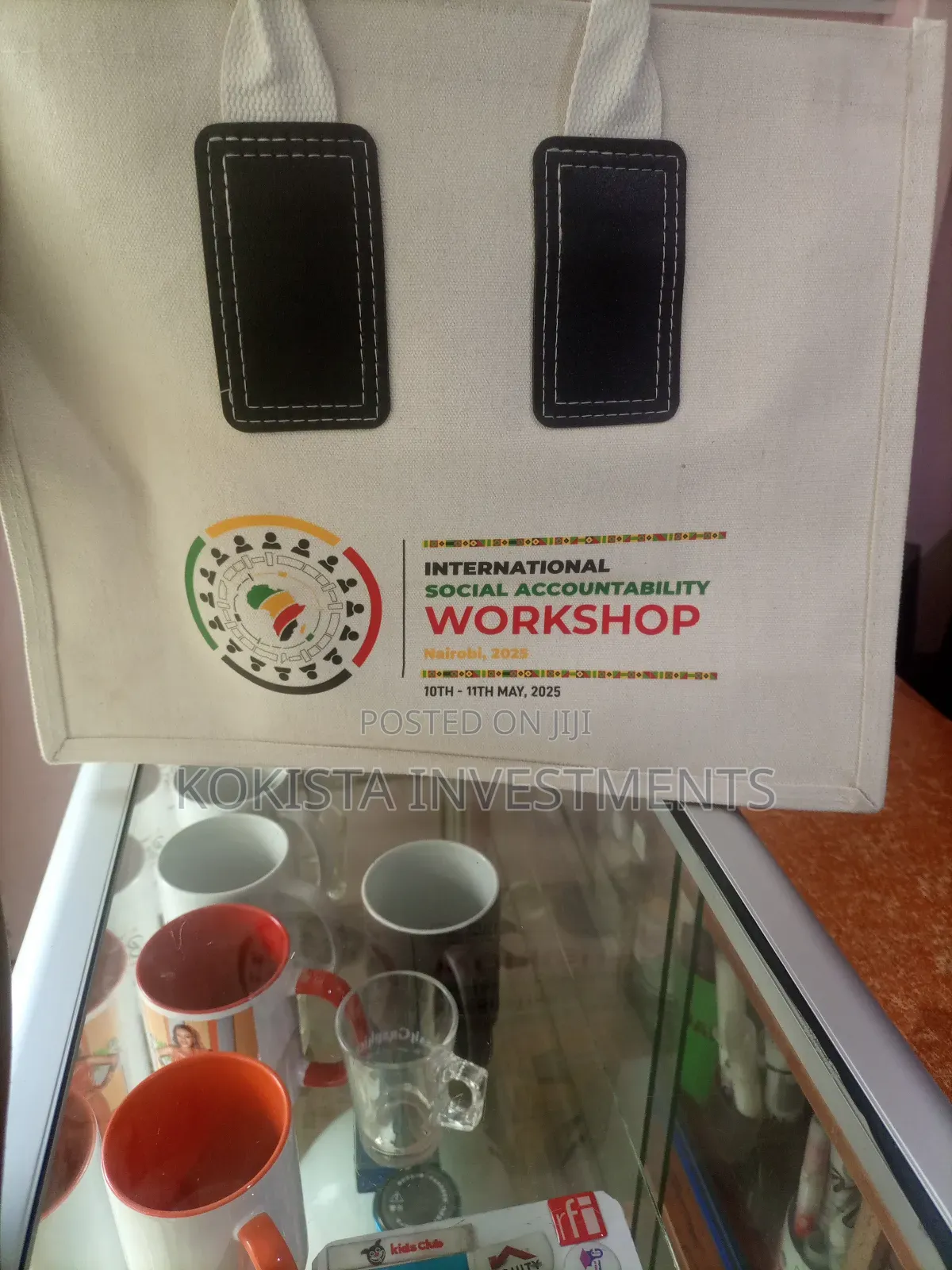 Hard Canvas/Tote Bags A4 Size