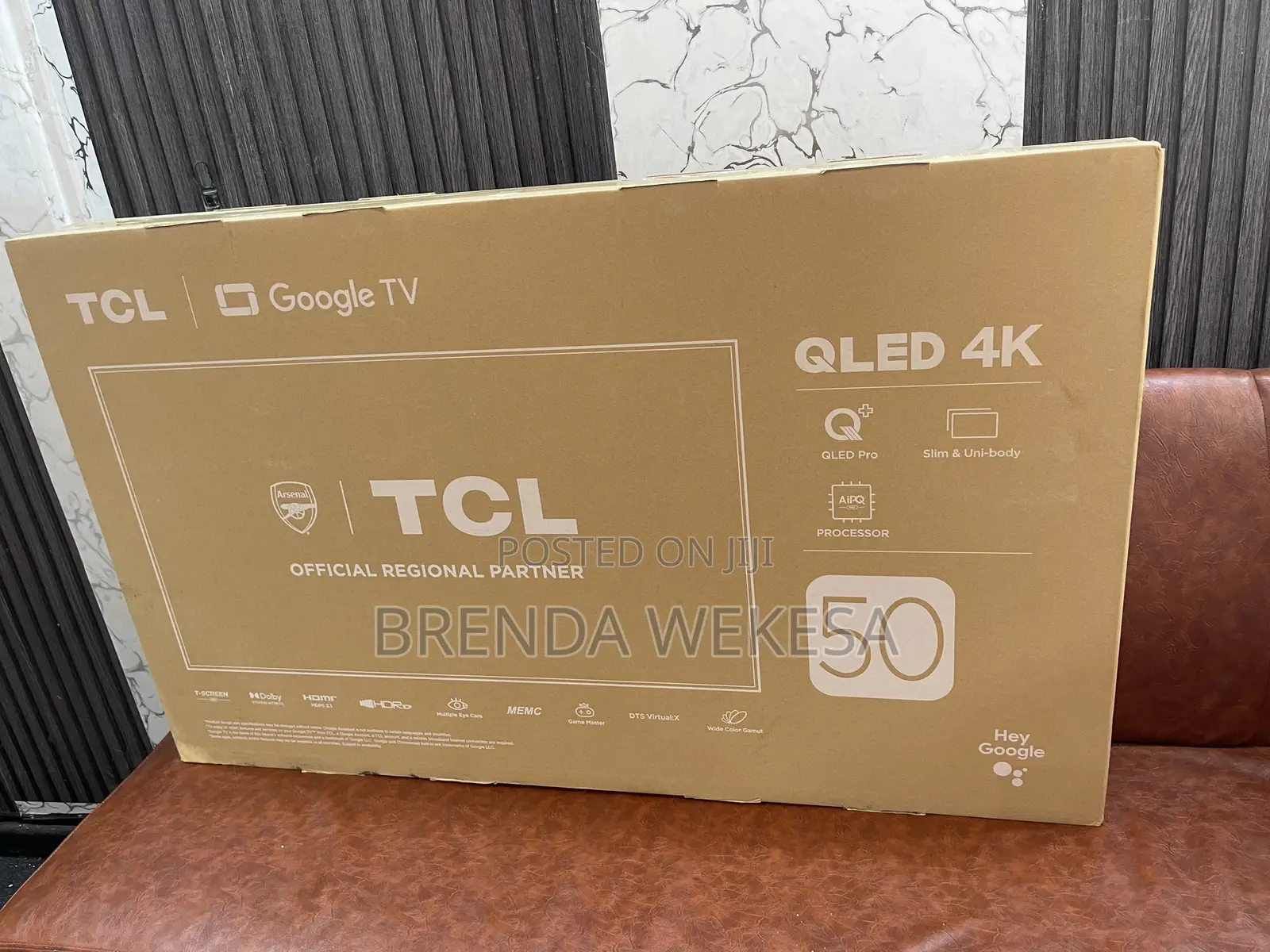 TCL 50t6c 50 Inch Qled Smart TV 2025 120hz VRR Aipq