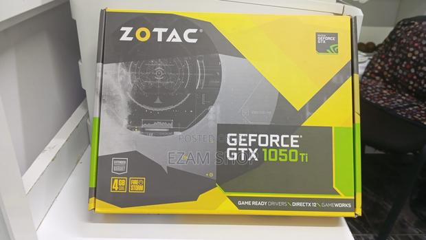 Zotac Graphic Card 4gb Ddr5 Geforce GTX 1050 Ti