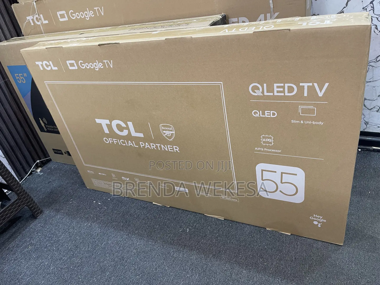TCL 55′′ 55c655 Qled Pro Uhd Google Tv