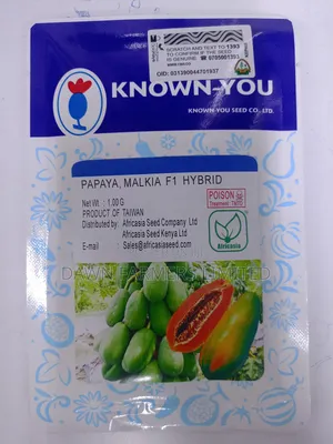 Malkia Papaya Seeds 1gm