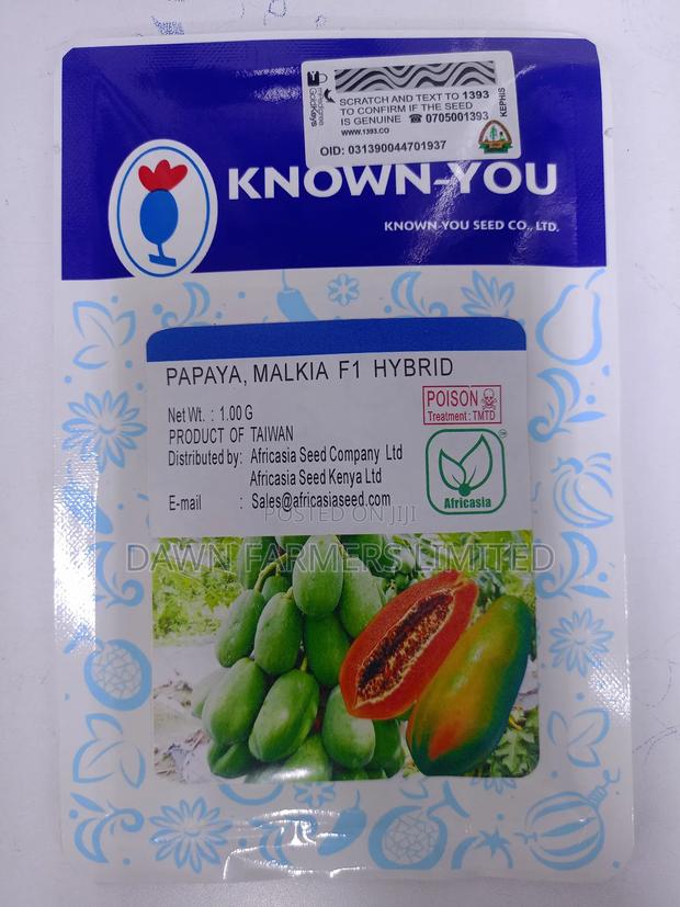 Malkia Papaya Seeds 1gm
