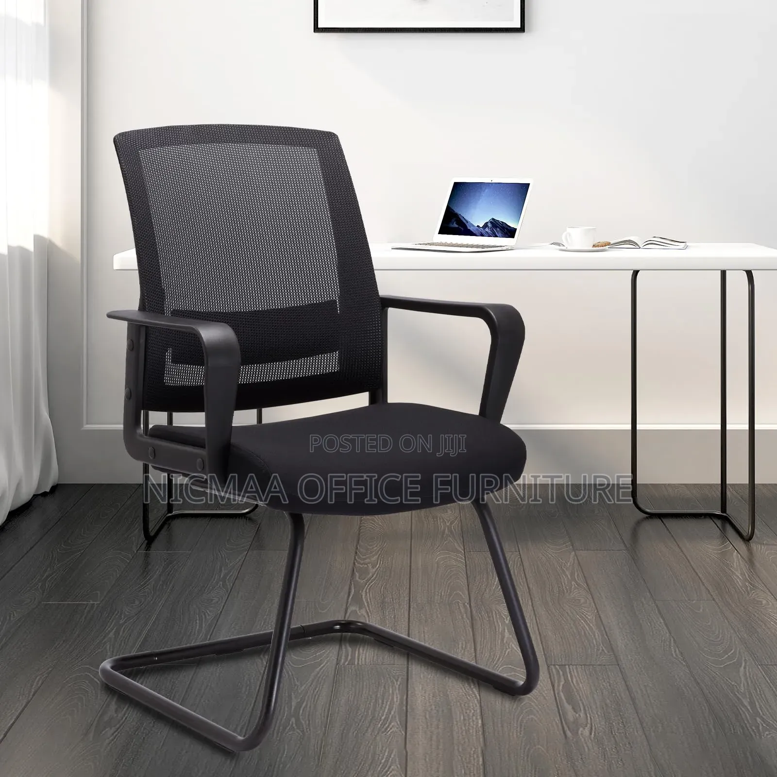 Clatina Mesh Back With Lumbar Support Guest Seat