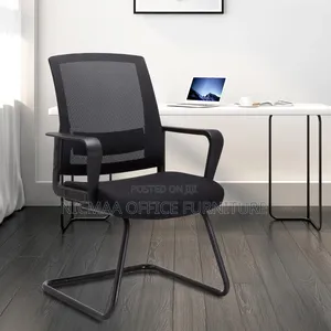 Clatina Mesh Back With Lumbar Support Guest Seat