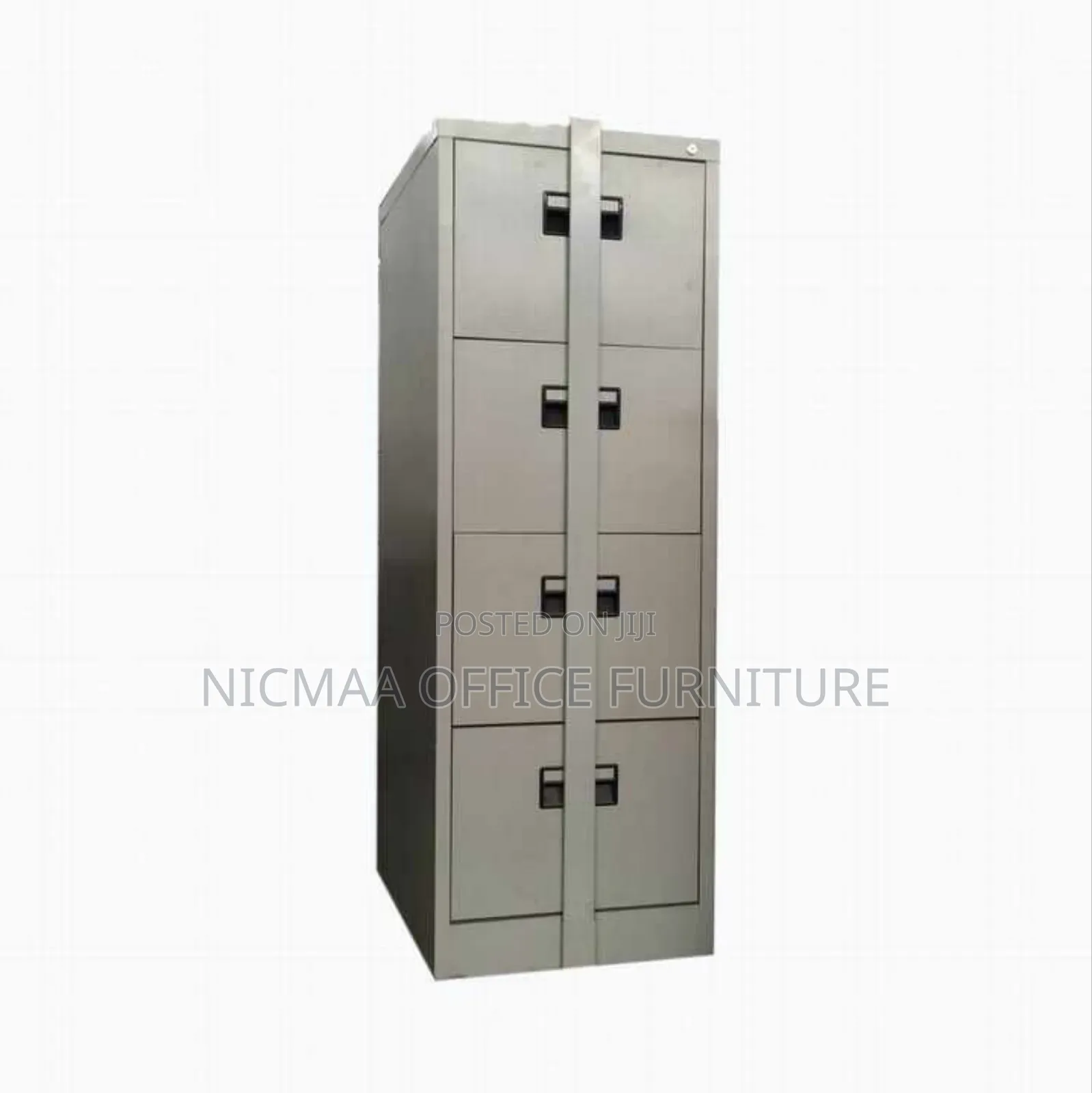 4-Vertical Drawer File Cabinet With Security Bar