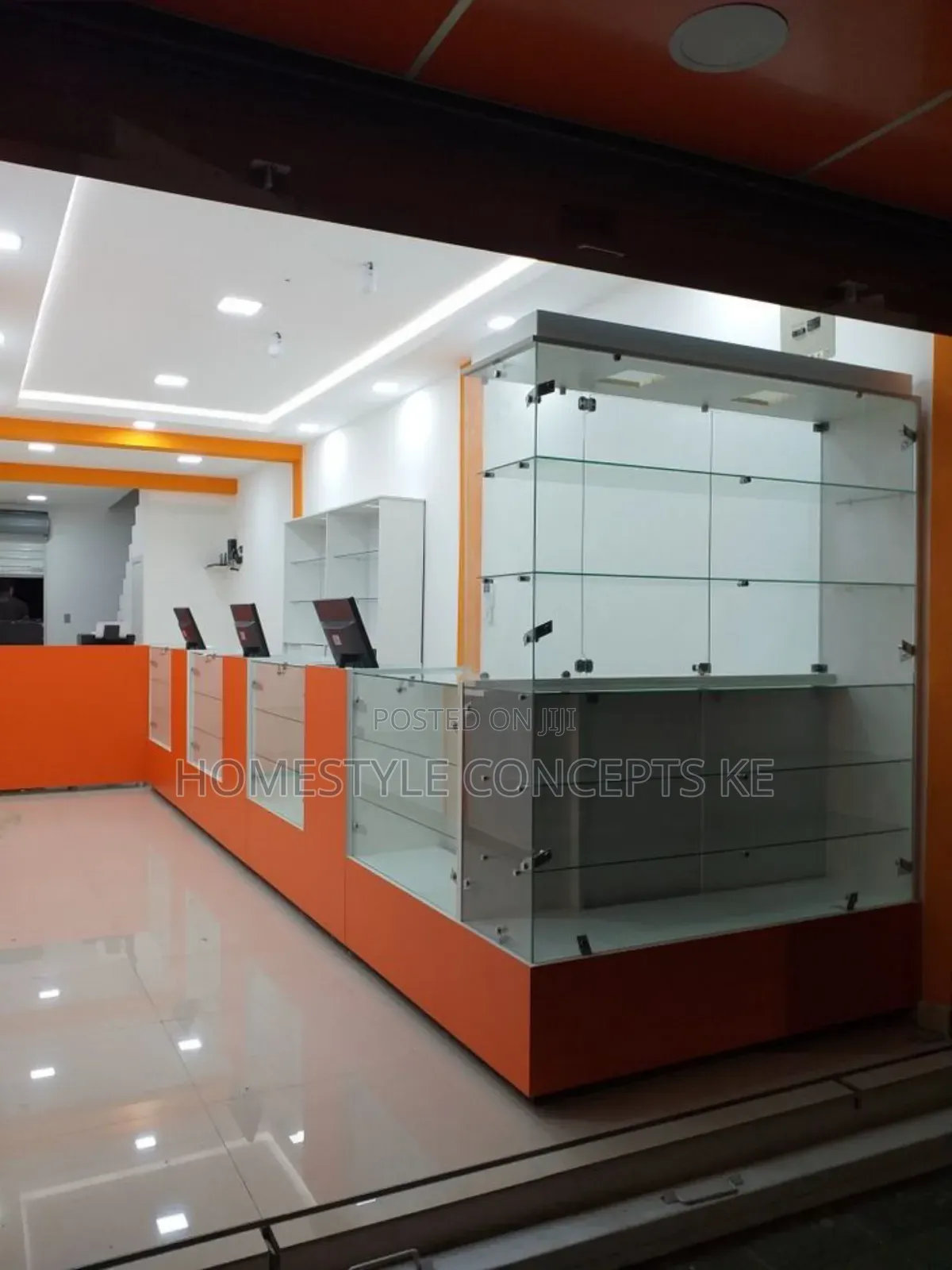 Stall Shelves Fittings Glass Boards Shelf Shop