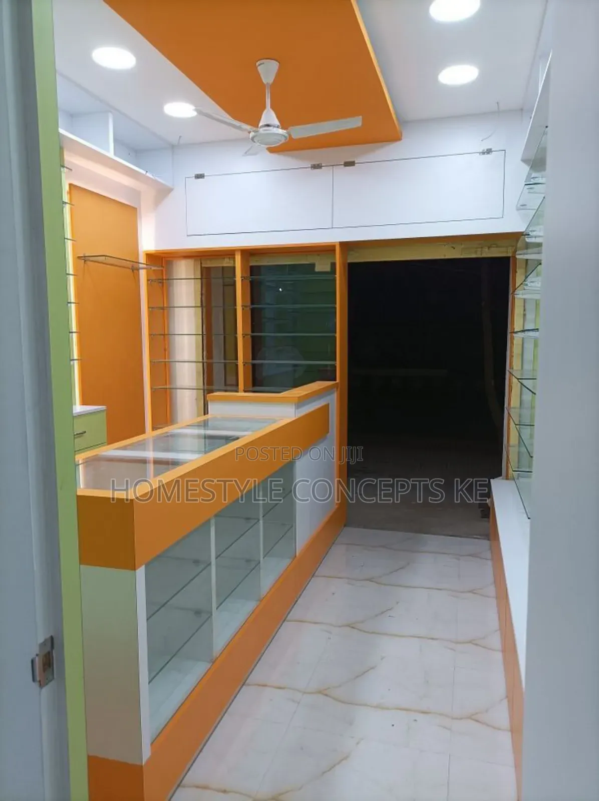 Stall Shelves Fittings Glass Boards Shelf Shop