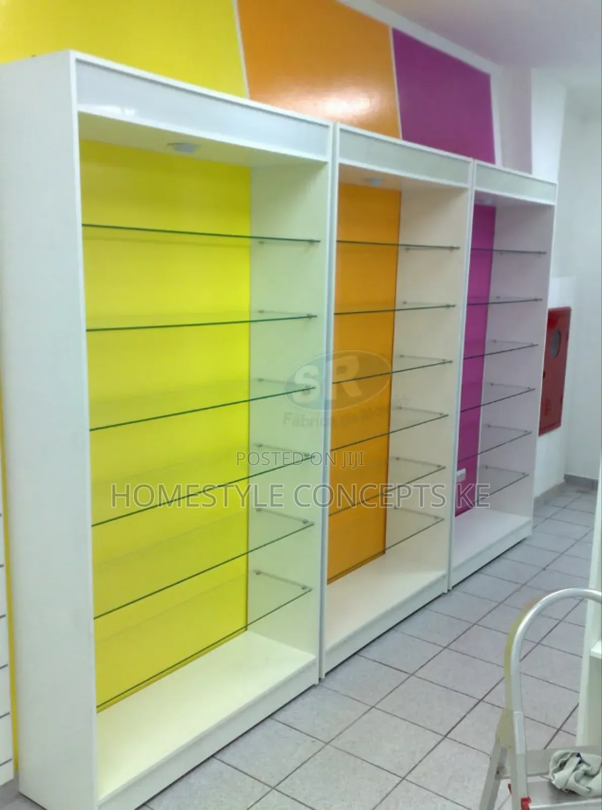 Shop Interiors Fittings Renovations Shelf Cosmetics Perfume
