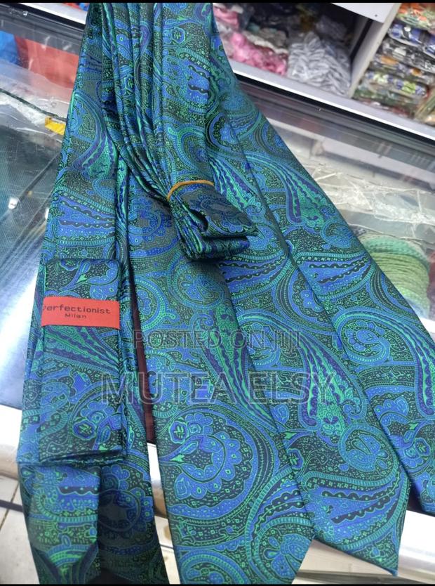 Aquamarine Executive Tie Sets - thumbnail 3