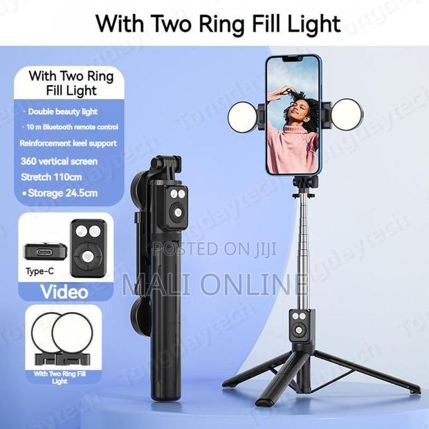 Bluetooth Wireless Selfie Stick - main view