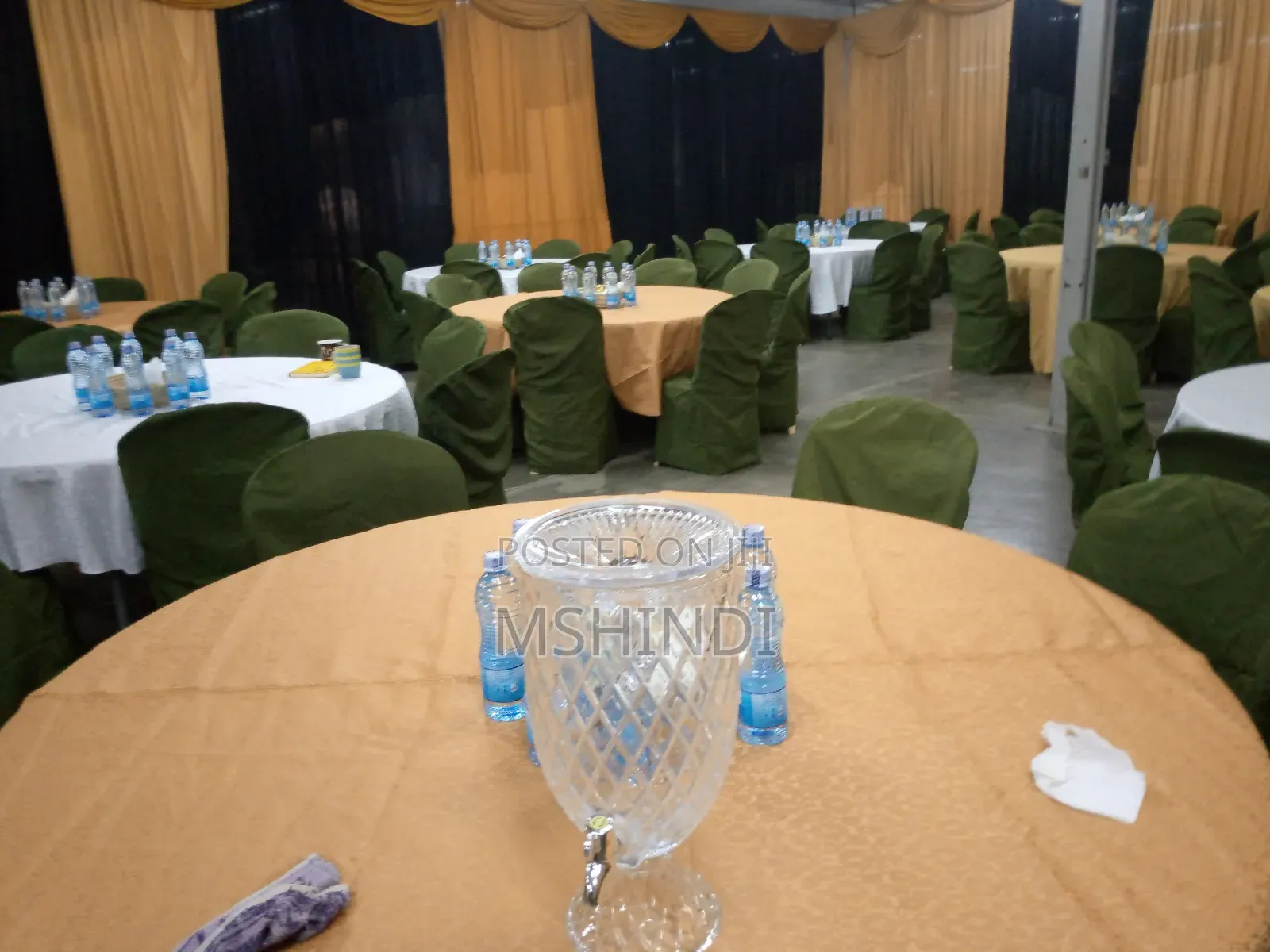 Tents and Decorations