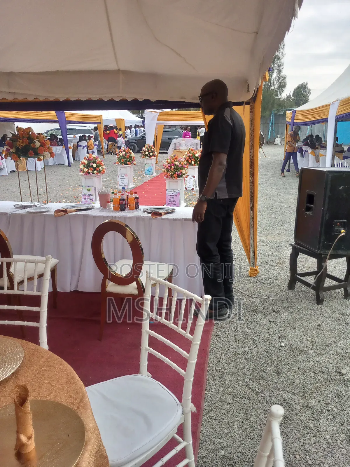 Tents and Decorations