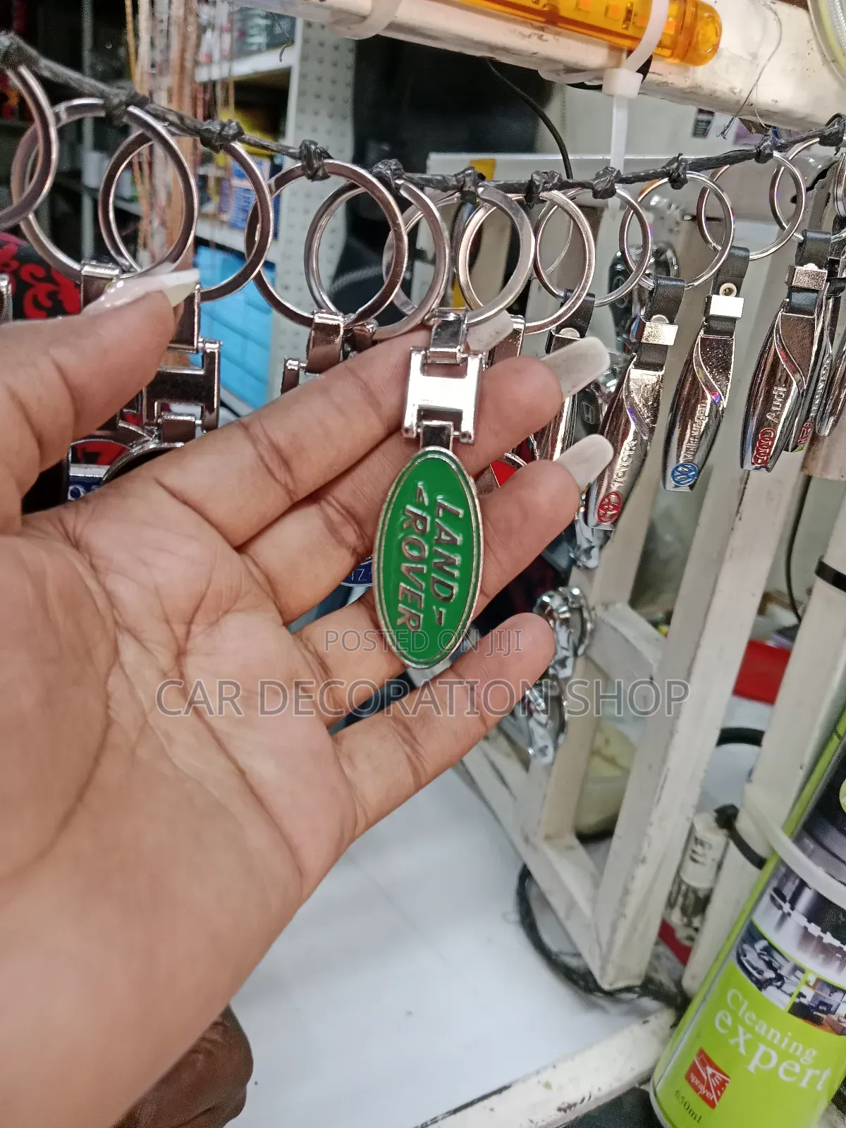 Land Rover Key Metallic Chain