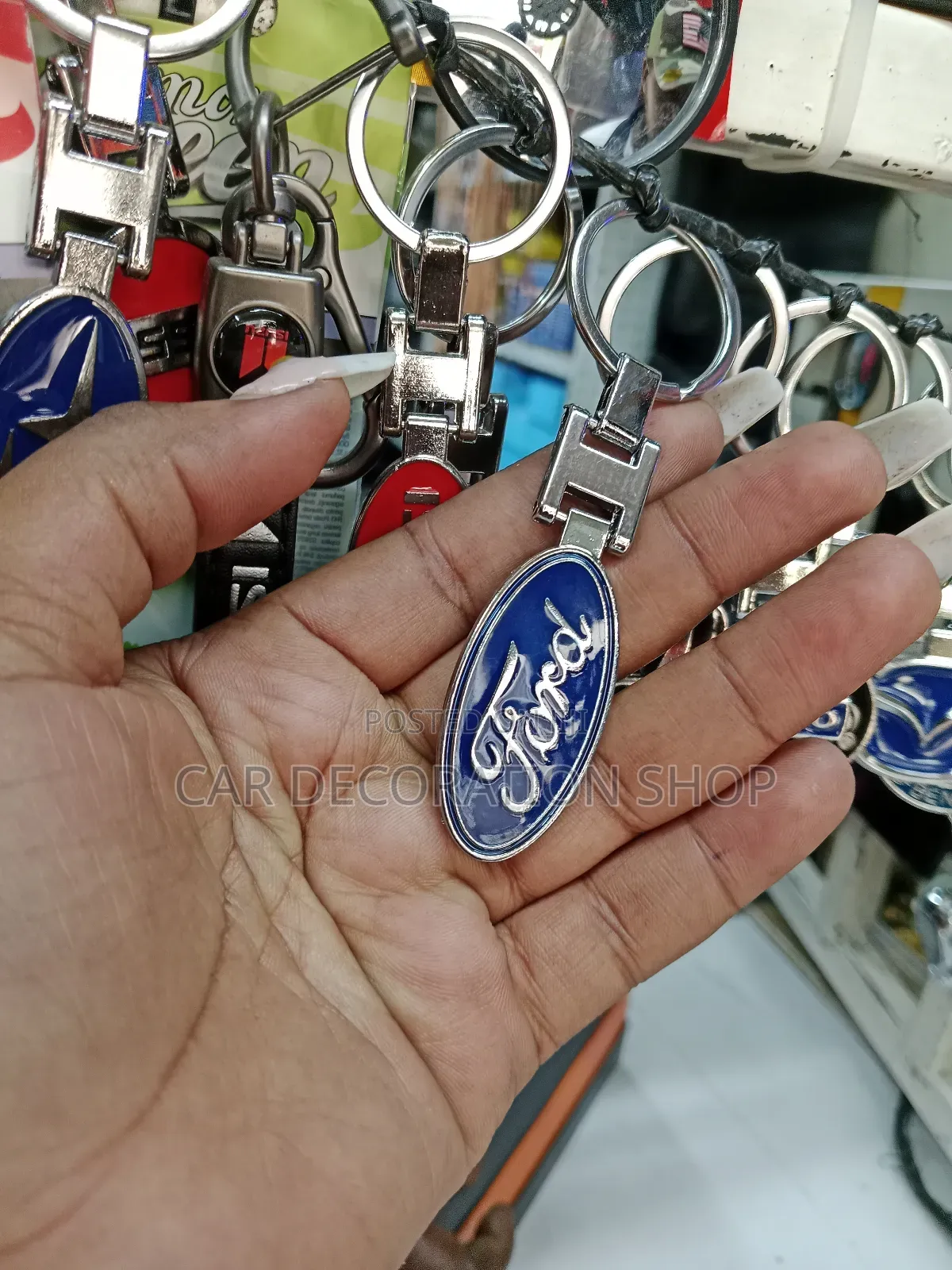 Ford Metallic Key Chain