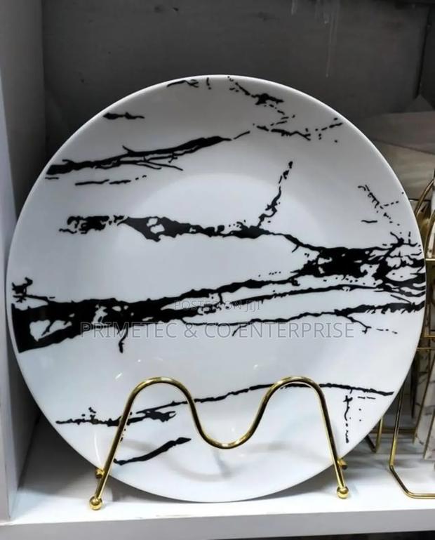 6pc Ceramic Dinner Plates - main view