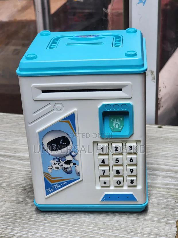 Atm Kids Piggy Saving Bank Money Bank With Fingerprint