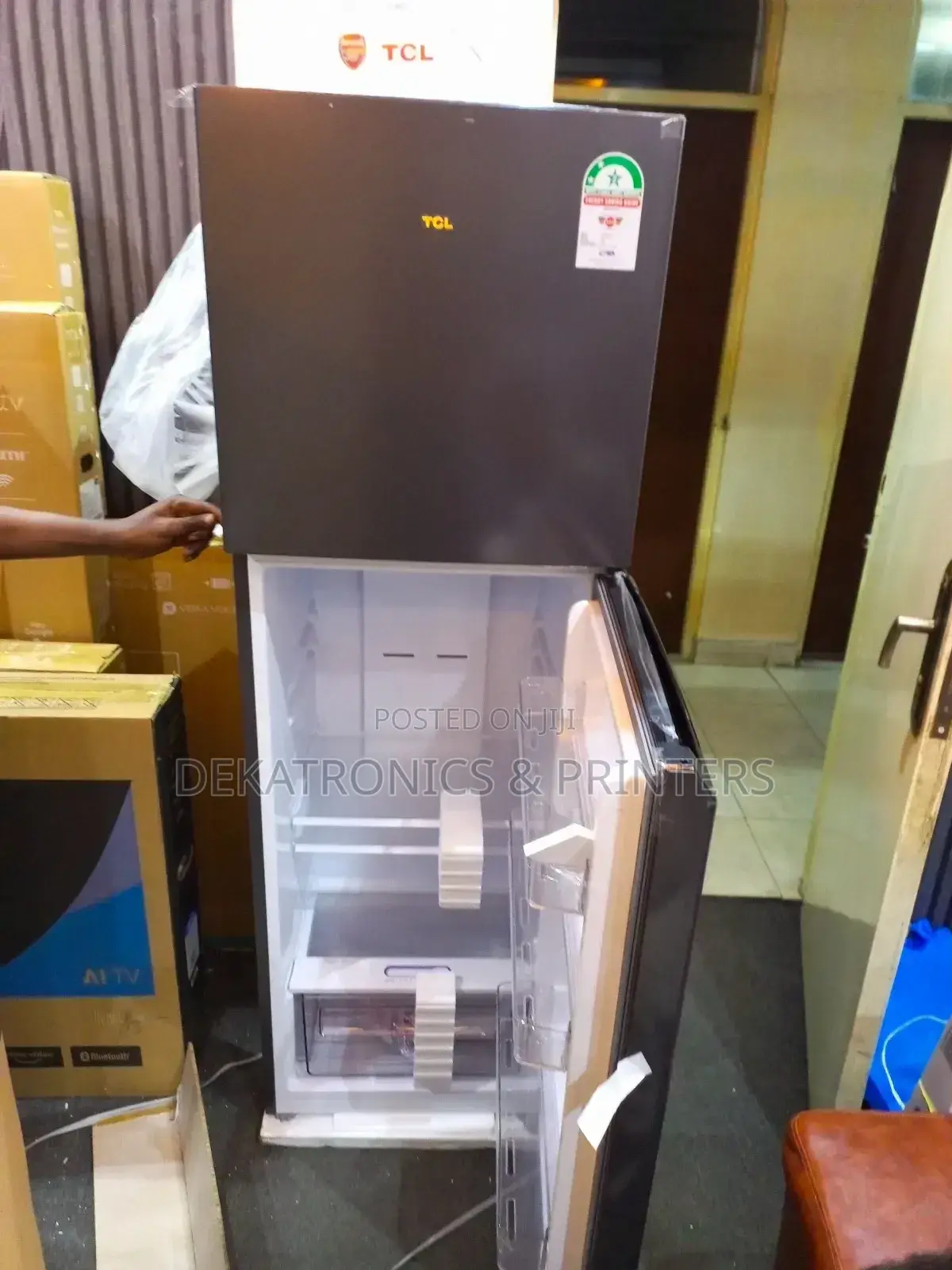 TCL 249 Litres Double Door Fridge