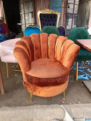 Pedicure Stylish Seat, Burnt Orange - thumbnail 2