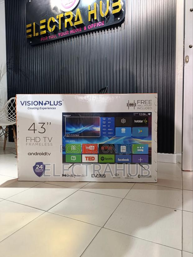 Visionplus 43 Inch Smart Tv Brand New Sealed