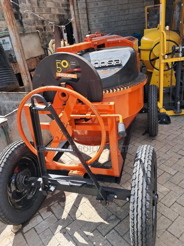 Concrete Mixer Commercial 500l - main view