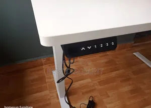 Office Table, Adjustable Height Desk 4fts