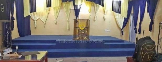 Premium Materials Delta Blue Wall to Wall Church Carpet