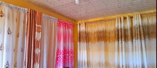 Beautiful Flowered Curtains for Windows and Doors - main view