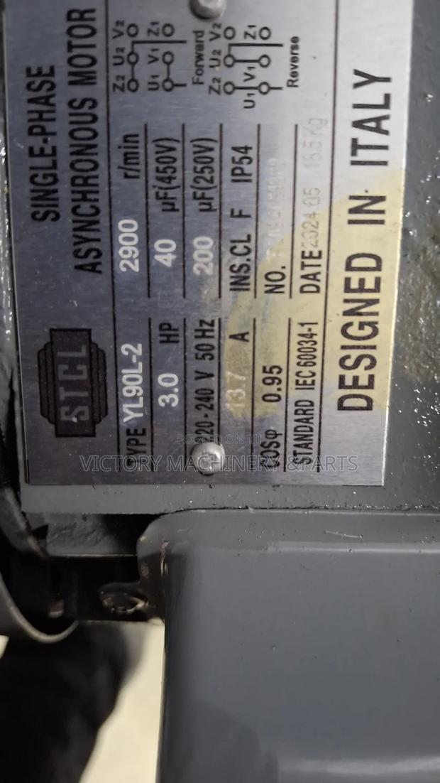 3hp High Speed STCL Italy Motor - thumbnail 2