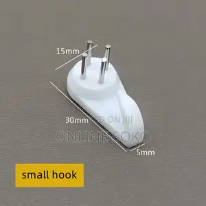 Heavy Duty Concrete Wall Invisible Nail Hanging Hooks-34 PCS