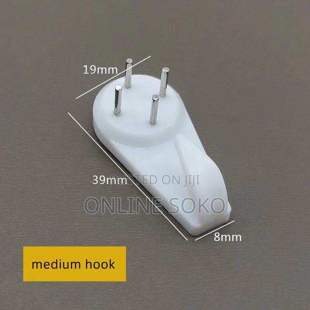 Heavy Duty Concrete Wall Invisible Nail Hanging Hooks-34 PCS - thumbnail 3