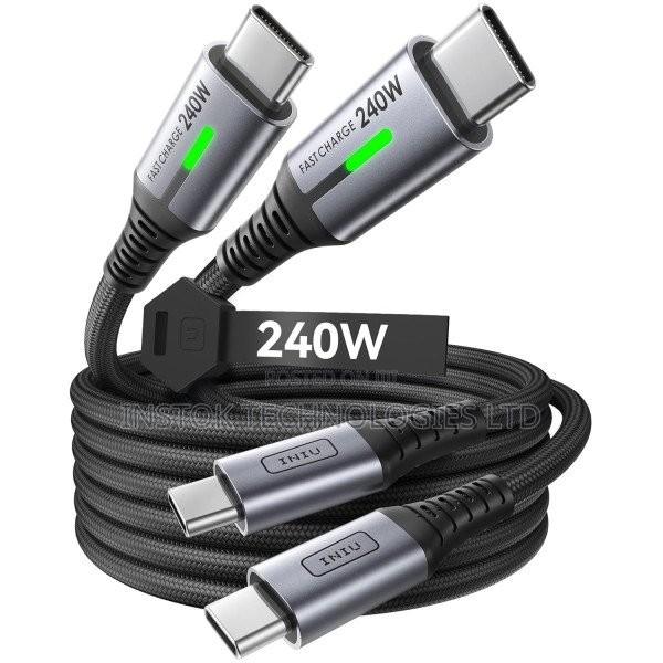Iniu Usb-C to Usb-C Braided Cable 240w 2m (2-Pack) - main view