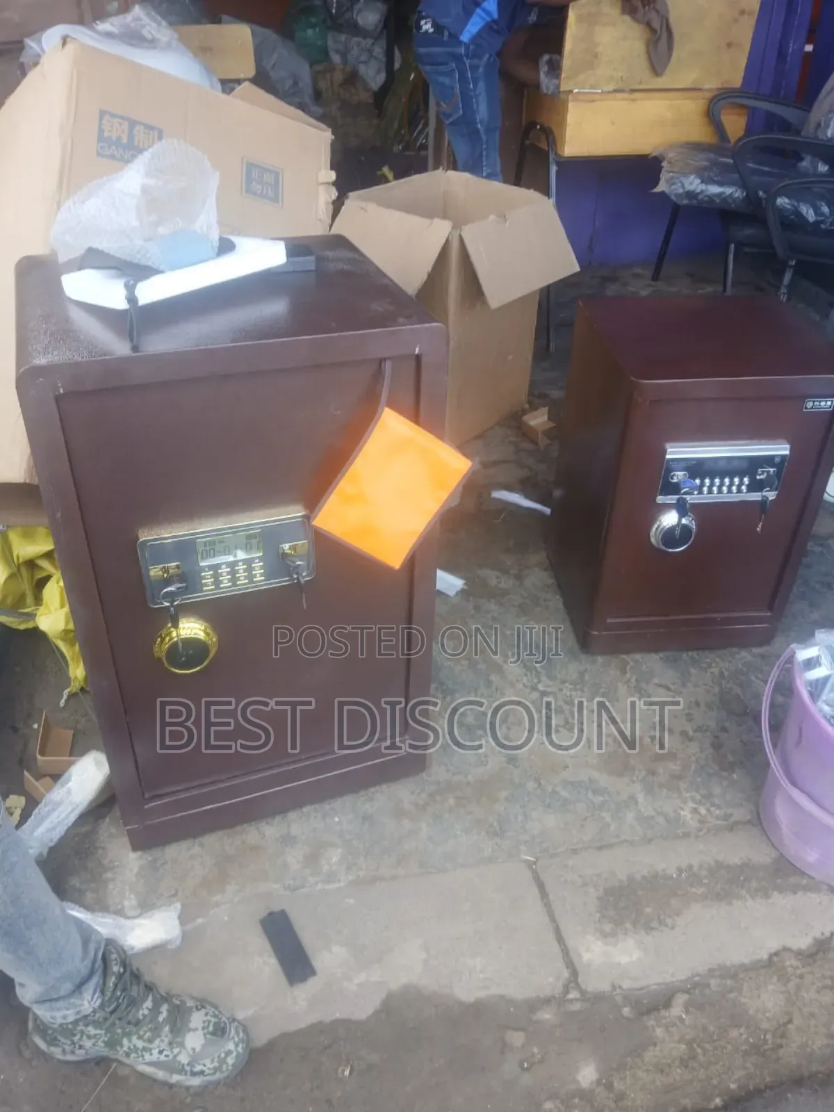 Fireproof Safe Box (Cash/ Security Apparatus Box).