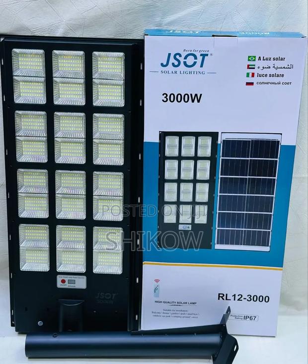Jsot 3000watts Solar Street Lights - main view