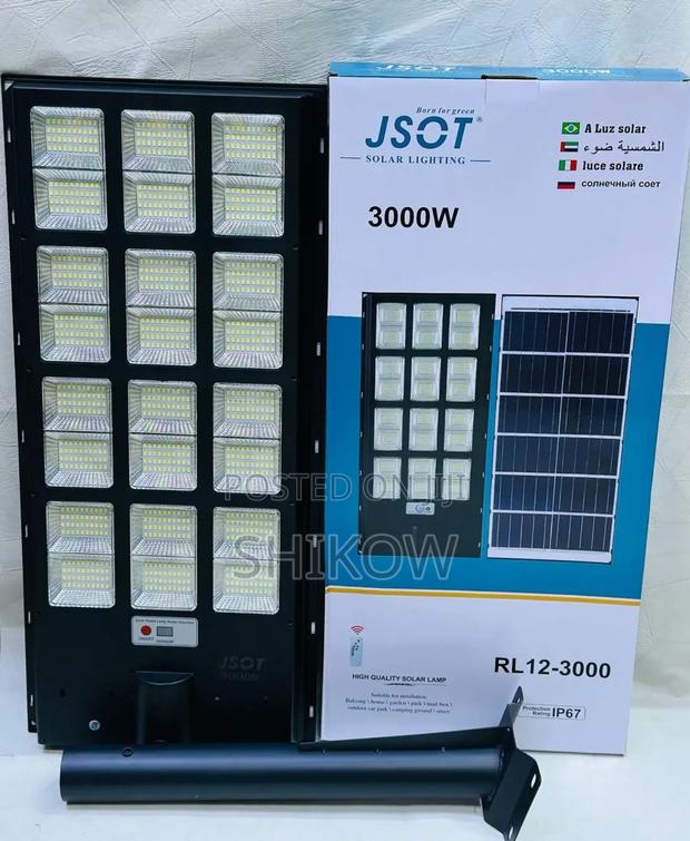 Solar Street Light 3000watts - main view