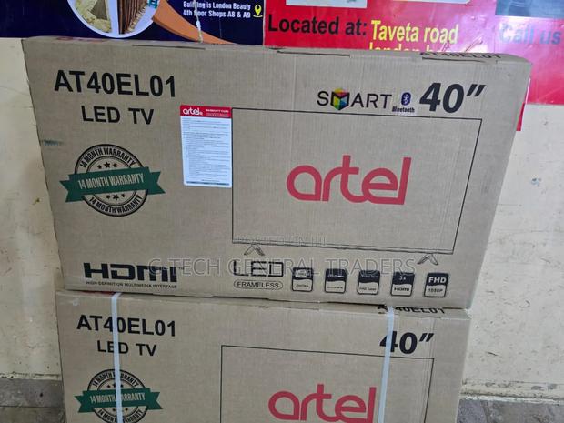 Artel 40" Smart Android, Youtube, Netflix, Frameless Led Tv - main view