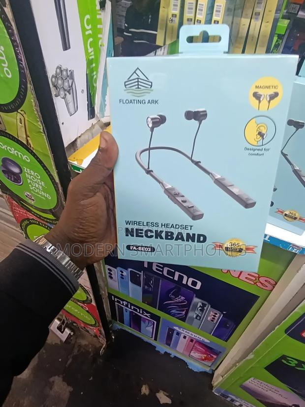 Floating Ark Wireless Bluetooth Headset Neckband - thumbnail 3