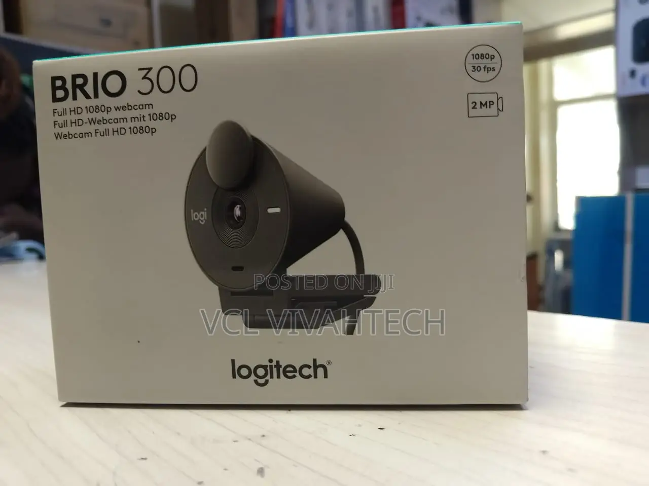 Logitech Brio 300 1080p FHD Webcam