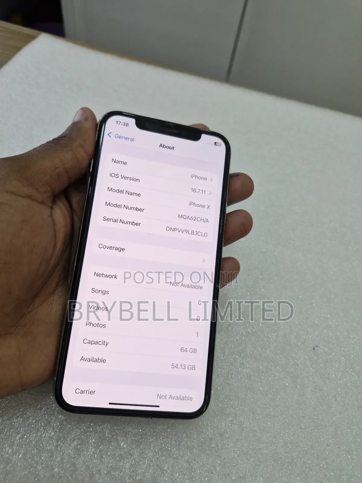 Apple iPhone X 64 GB White