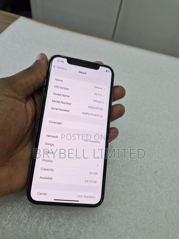 Apple iPhone X 64 GB White - thumbnail 7