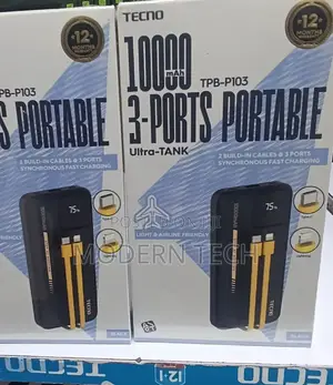 Tecno TPB-103 10000mah Power Banks