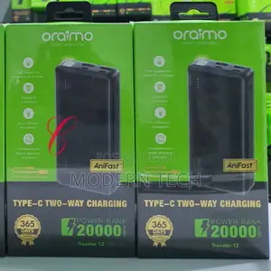 Oraimo Traveler 12 20000mah 12w Power Bank