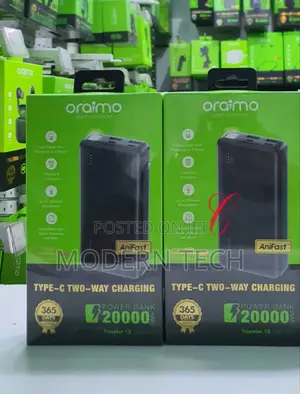 Oraimo Traveler 12 20000mah Power Bank With Type C Output