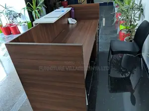 Office Furniture:180cm Front-Facing Modern Reception Table
