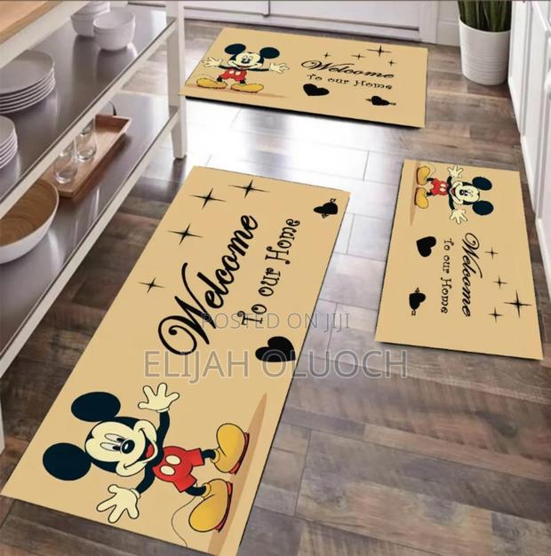 3pcs Set Rubber Kitchen Mats