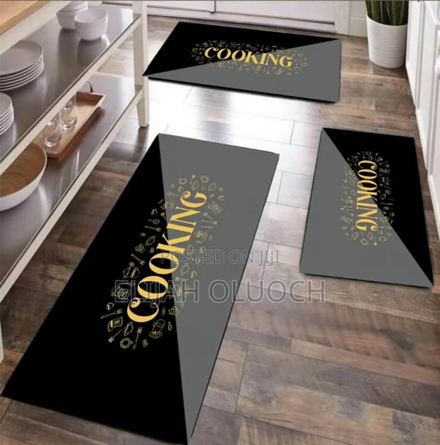 3pcs Set Rubber Kitchen Mats - thumbnail 3