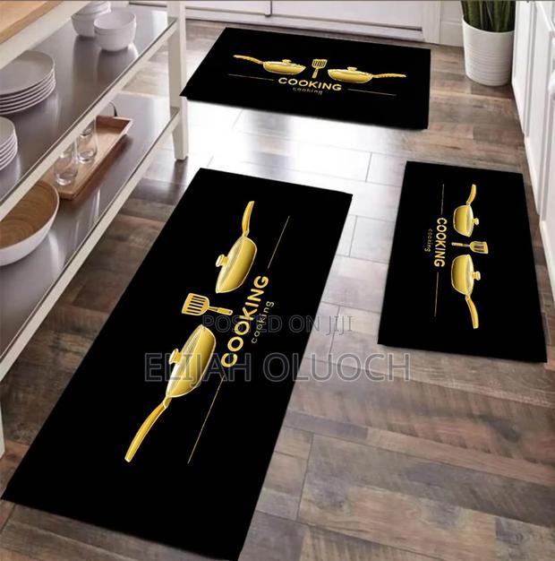 3pcs Set Rubber Kitchen Mats - thumbnail 5