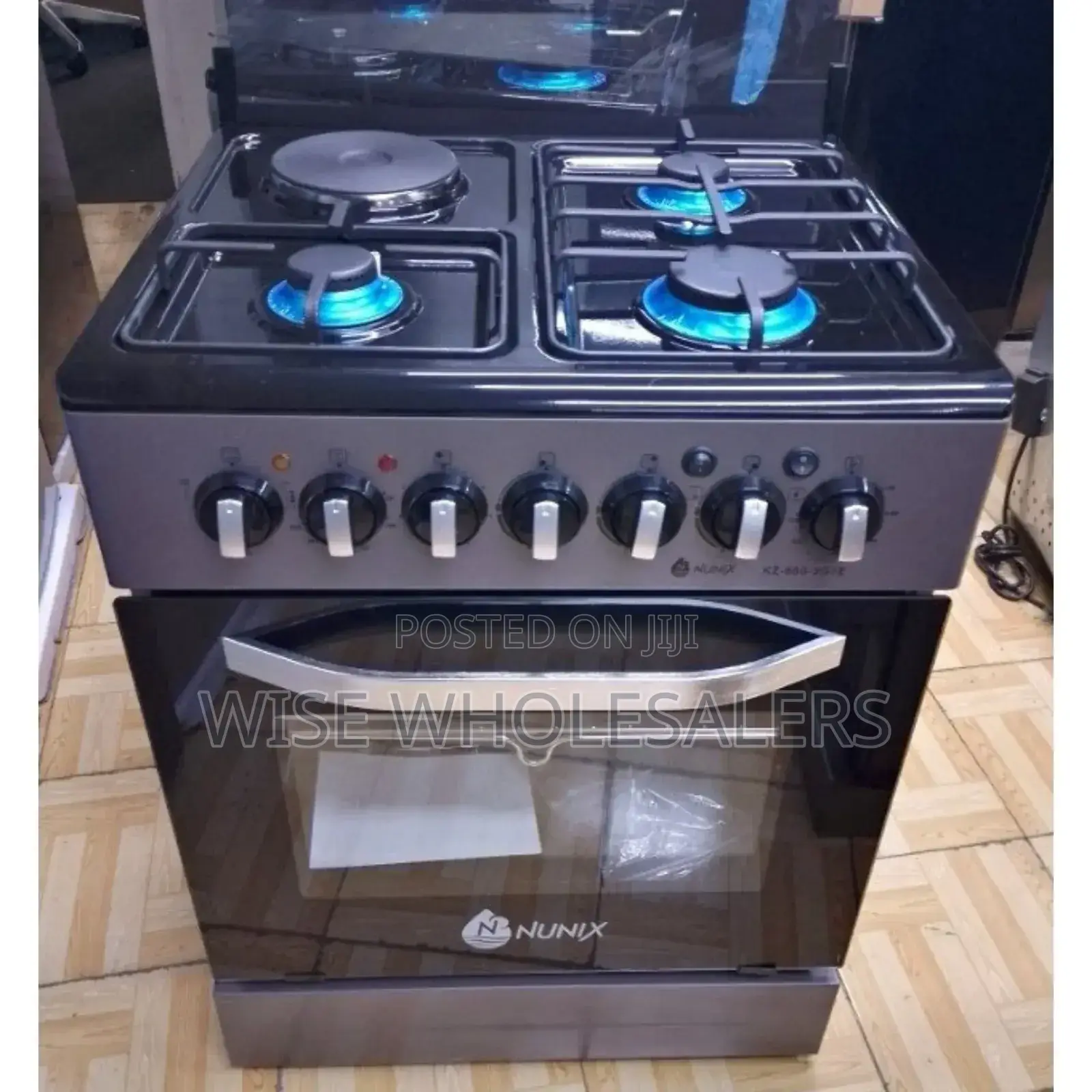 Nunix 60x60 3+ 1 Electric Free Standing Cooker
