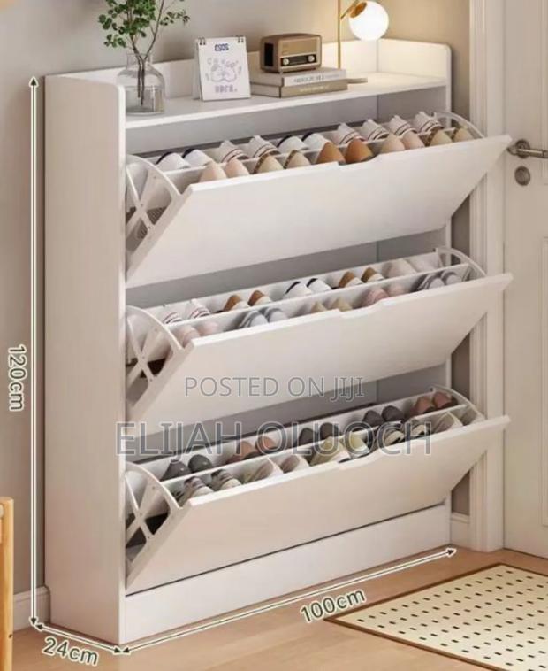 Bucket Flip Shoe Rack