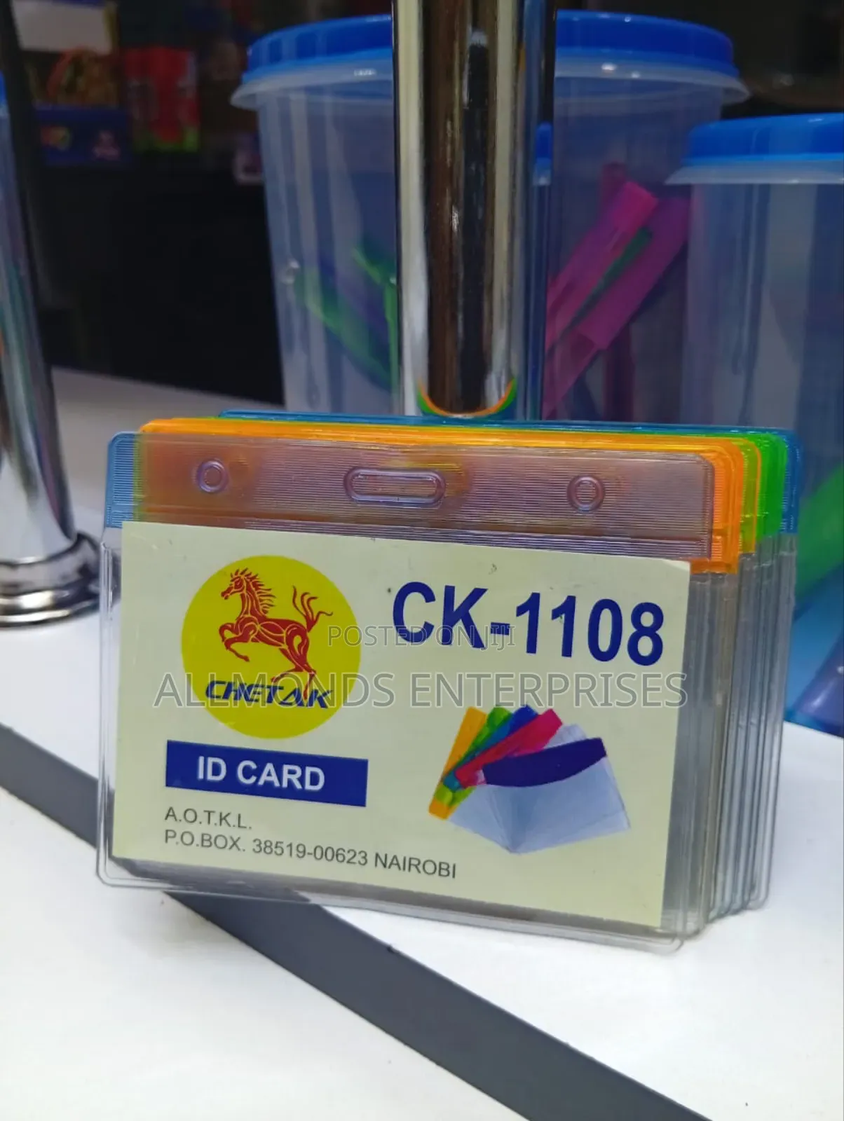 Name Tag/Name Badge/Plastic Card Holder (A1) Ck-1108